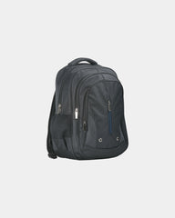 Rugzak polyester oxford 1680D om te personaliseren - Zwart-Hemelsblauw