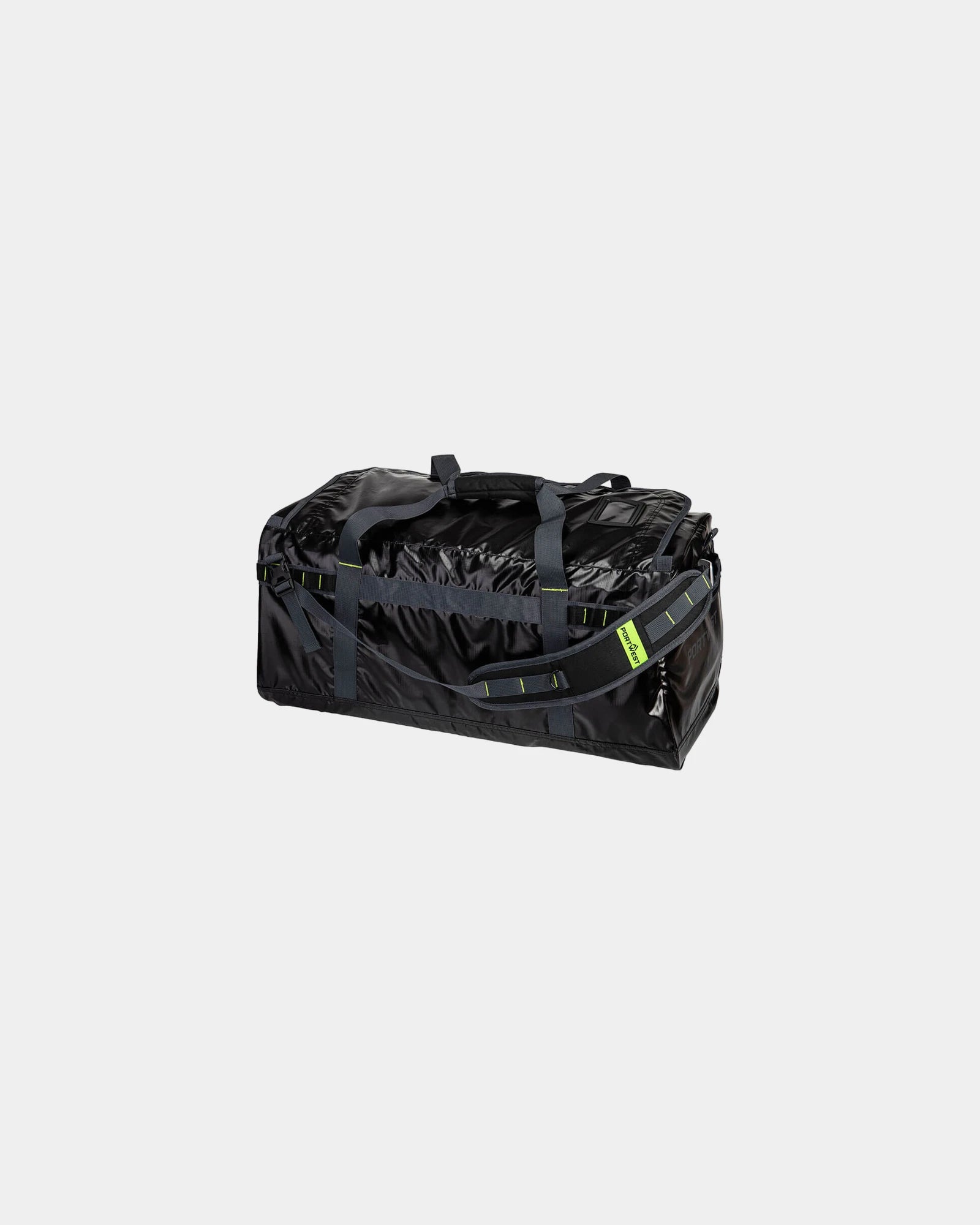 Sporttas waterbestendig 70L PW3 om te personaliseren - Zwart-Hemelsblauw