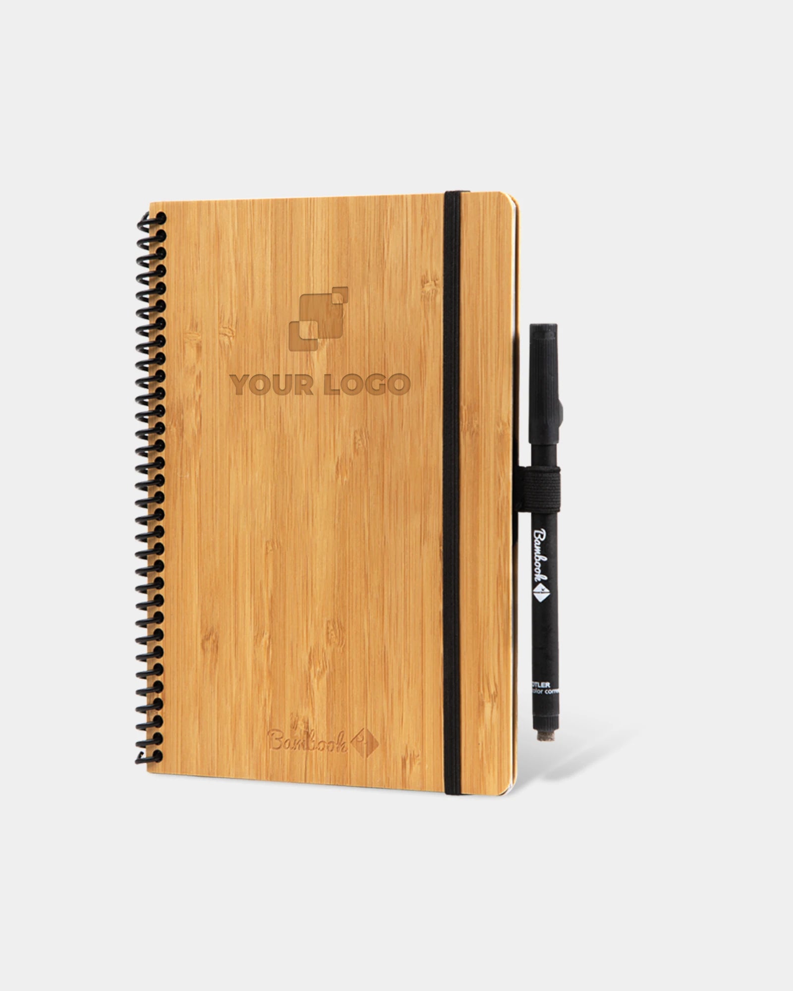 Notitieboek Bambook Classic A5 om te personaliseren - Natuurlijk bamboe
