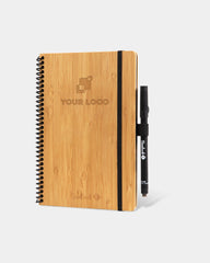 Notitieboek Bambook Classic A5 om te personaliseren - Natuurlijk bamboe