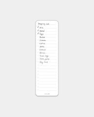 Boodschappenlijst whiteboard om te personaliseren - Wit