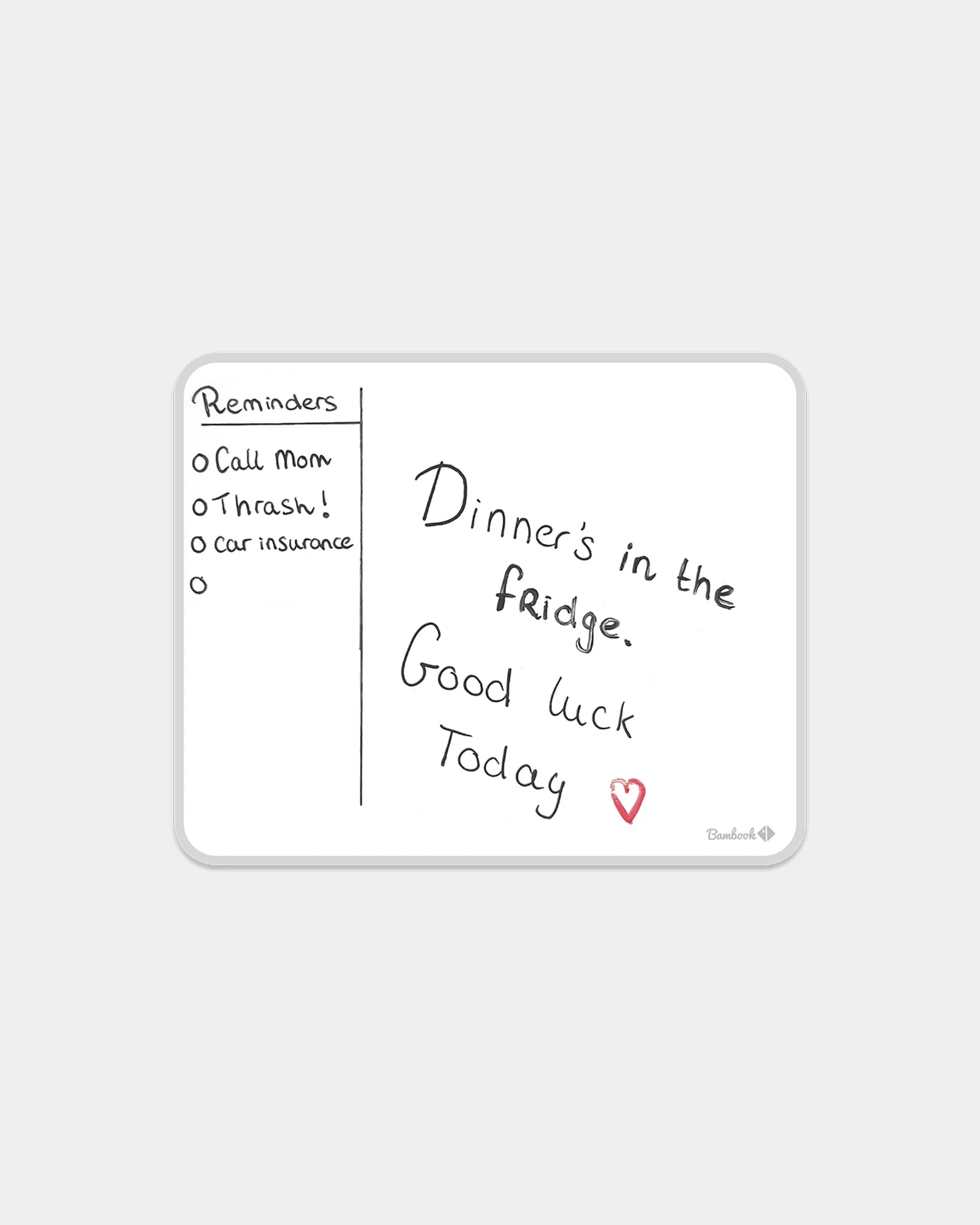 Whiteboard herbruikbaar adhesief om te personaliseren - Wit