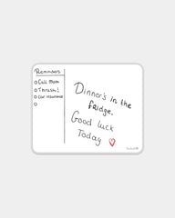 Whiteboard herbruikbaar adhesief om te personaliseren - Wit