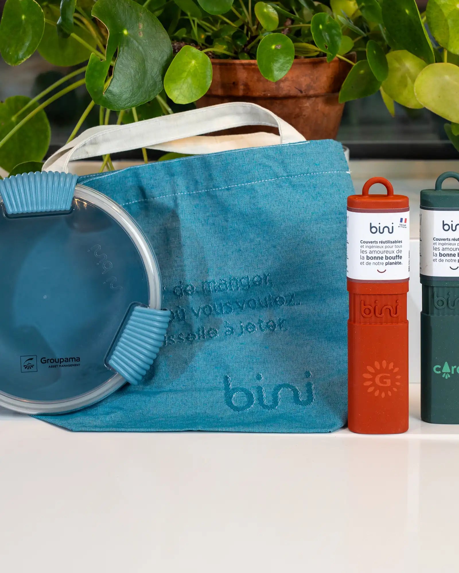 Bestekset bio-composite herbruikbaar om te personaliseren - 81