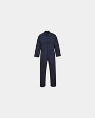 Overall katoen lasbescherming BIZ1 om te personaliseren - Marineblauw