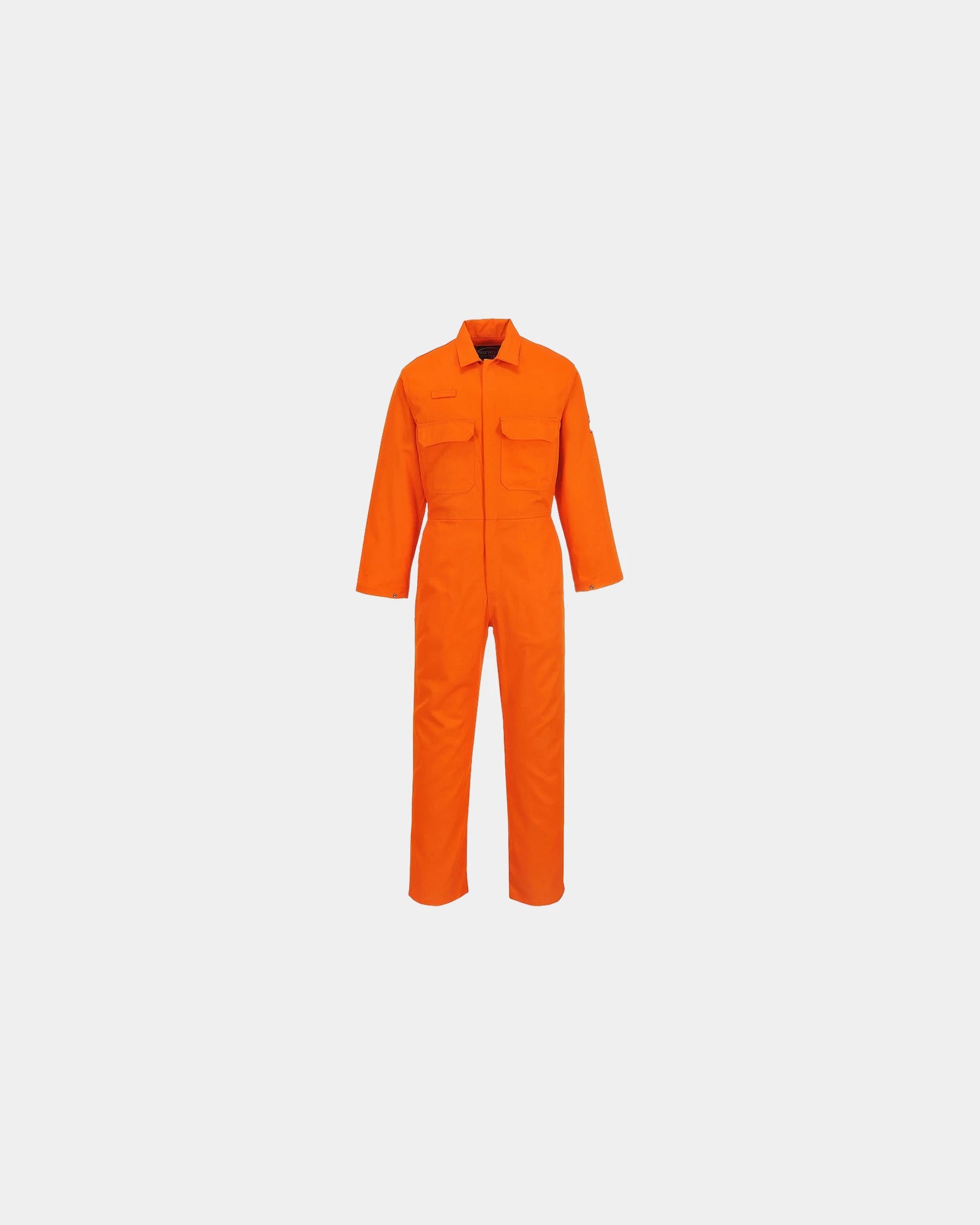 Overall katoen lasbescherming BIZ1 om te personaliseren - Oranje