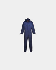 Overall met capuchon 100% katoen om te personaliseren - Marineblauw