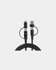 Multikabel LED Blaupunkt snelladen om te personaliseren - Zwart