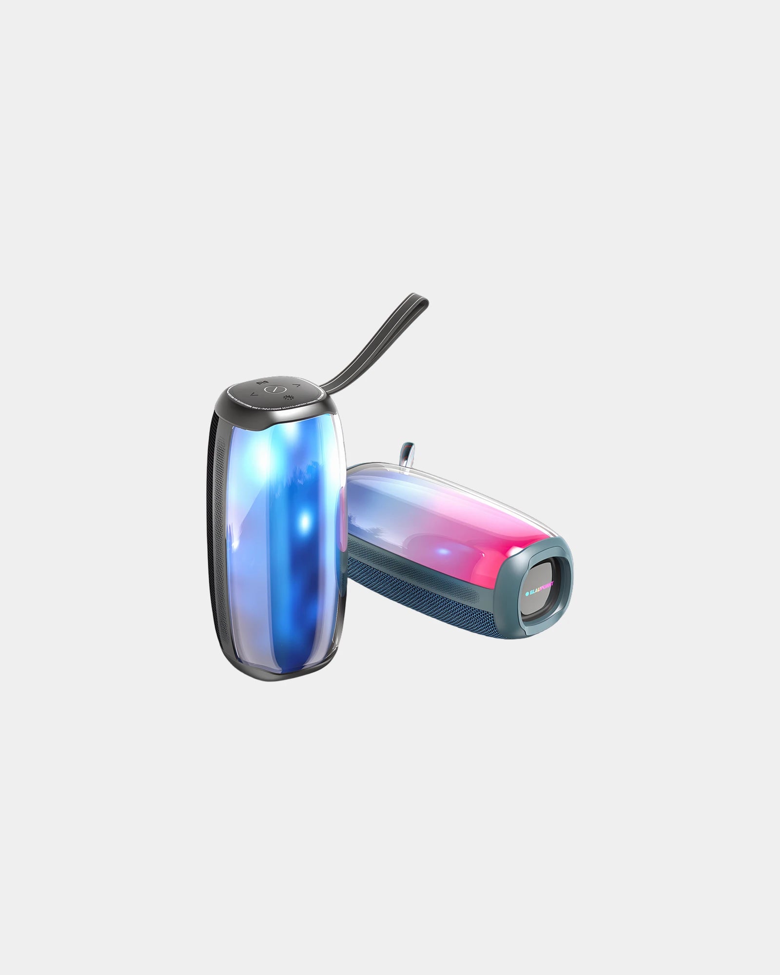 Speaker LED Blaupunkt Cristal 20W om te personaliseren - Zwart