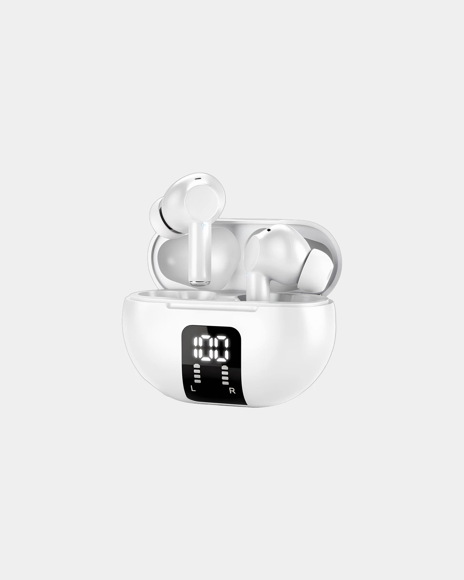 Oordopjes ANC Bluetooth 5.3 Blaupunkt om te personaliseren - Wit