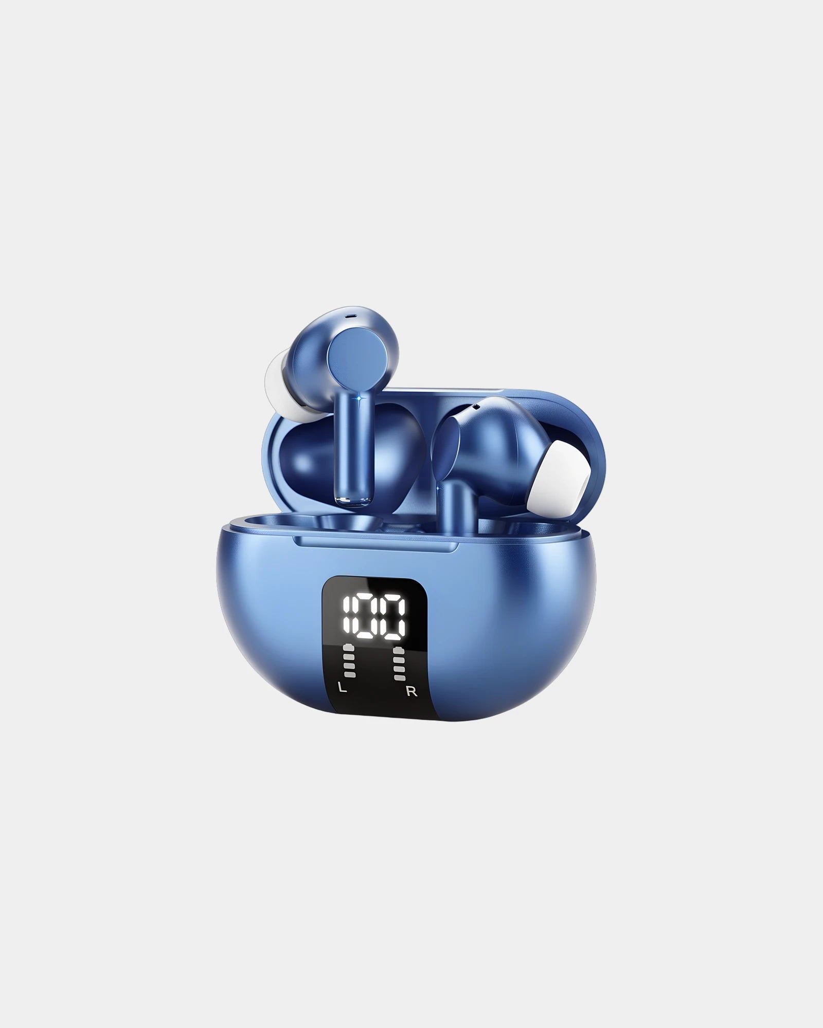 Oordopjes ANC Bluetooth 5.3 Blaupunkt om te personaliseren - Marineblauw