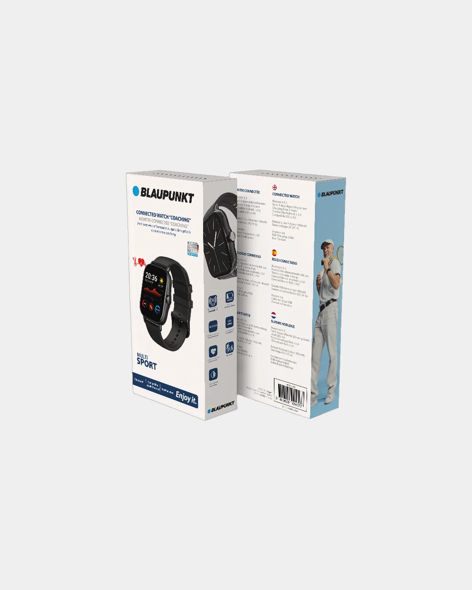 Horloge Blaupunkt Coaching TFT-scherm om te personaliseren - 4