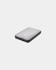 Powerbank RPET gerecycled LED Blaupunkt om te personaliseren - Zwart