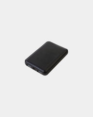 Powerbank RPET gerecycled LED Blaupunkt om te personaliseren - Zwart