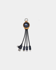 Sleutelhanger gerecyclede kabel 5-in-1 om te personaliseren - 4