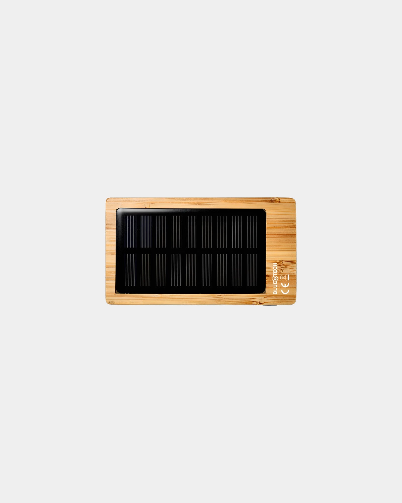 Powerbank solar bamboe FSC 5.000mAh om te personaliseren - 2