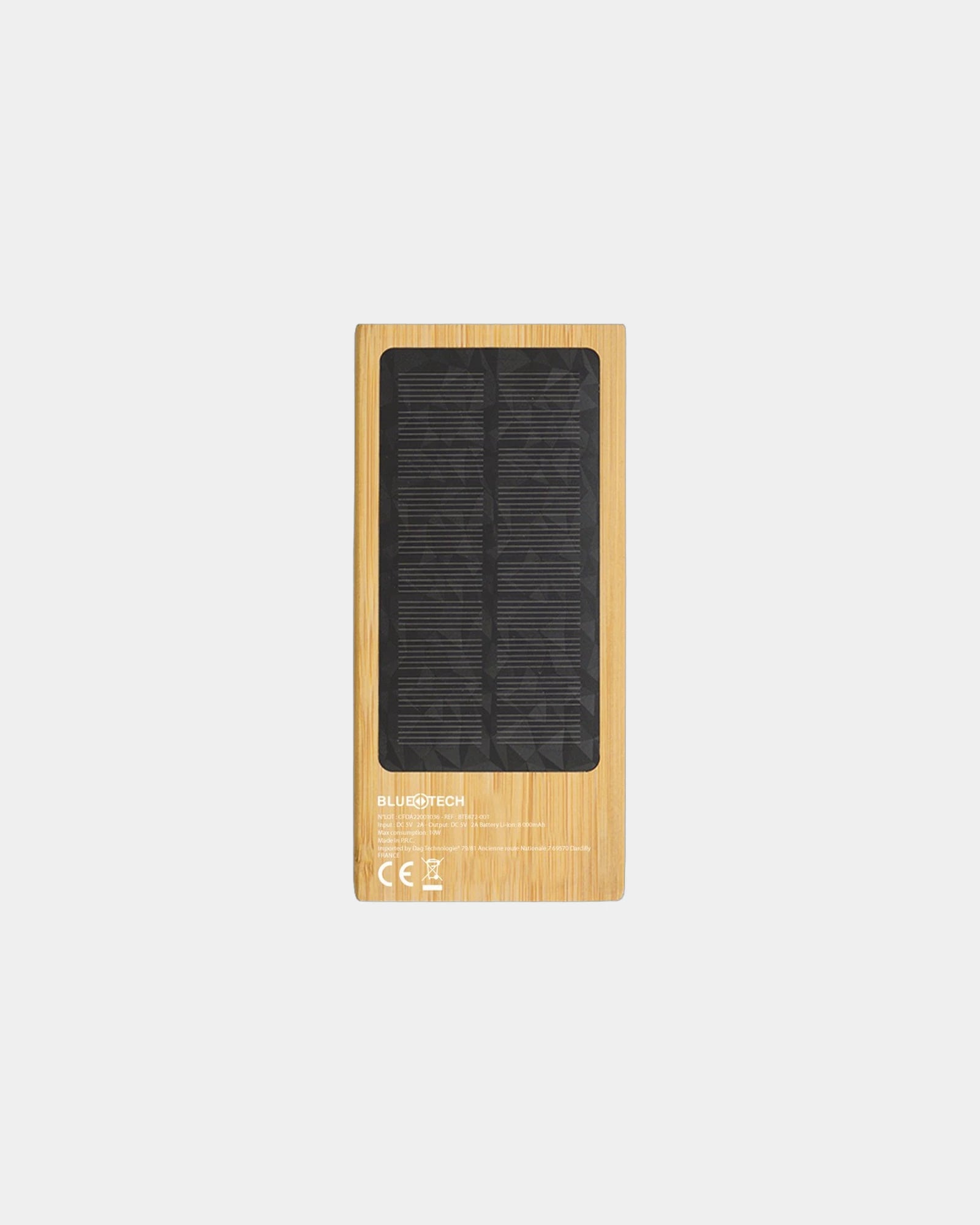 Powerbank bamboe FSC Bluetech 8000mAh om te personaliseren - 3