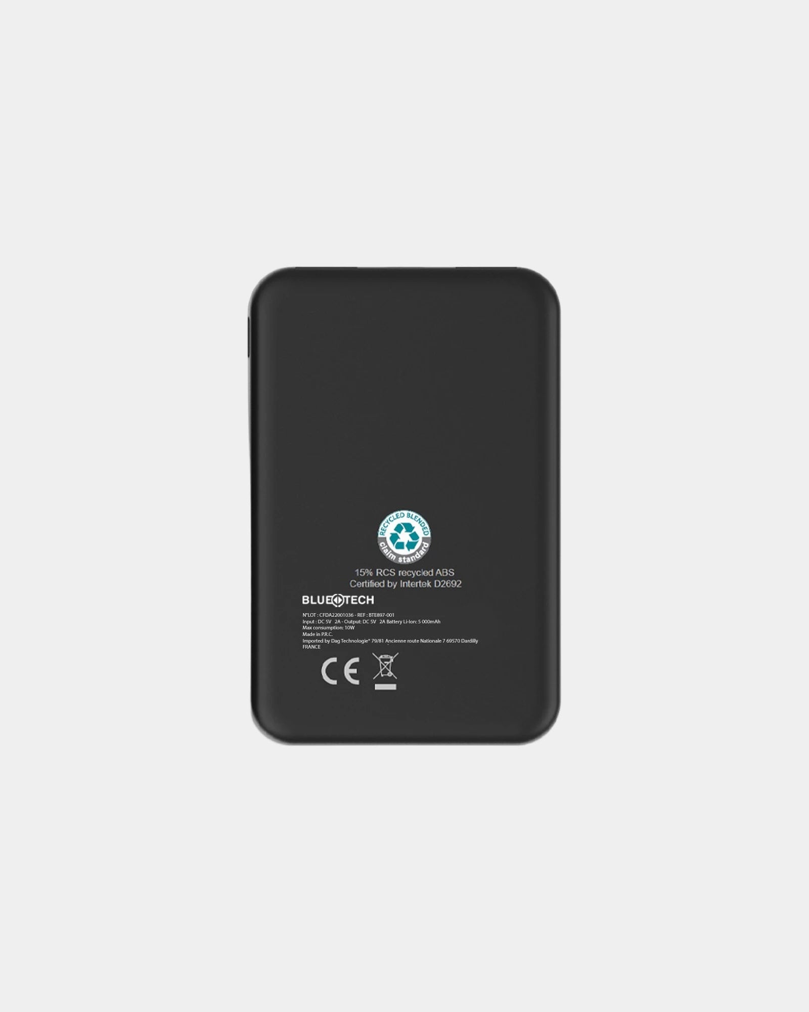 Gerecyclede powerbank ABS RCS 10.000mAh om te personaliseren - 4