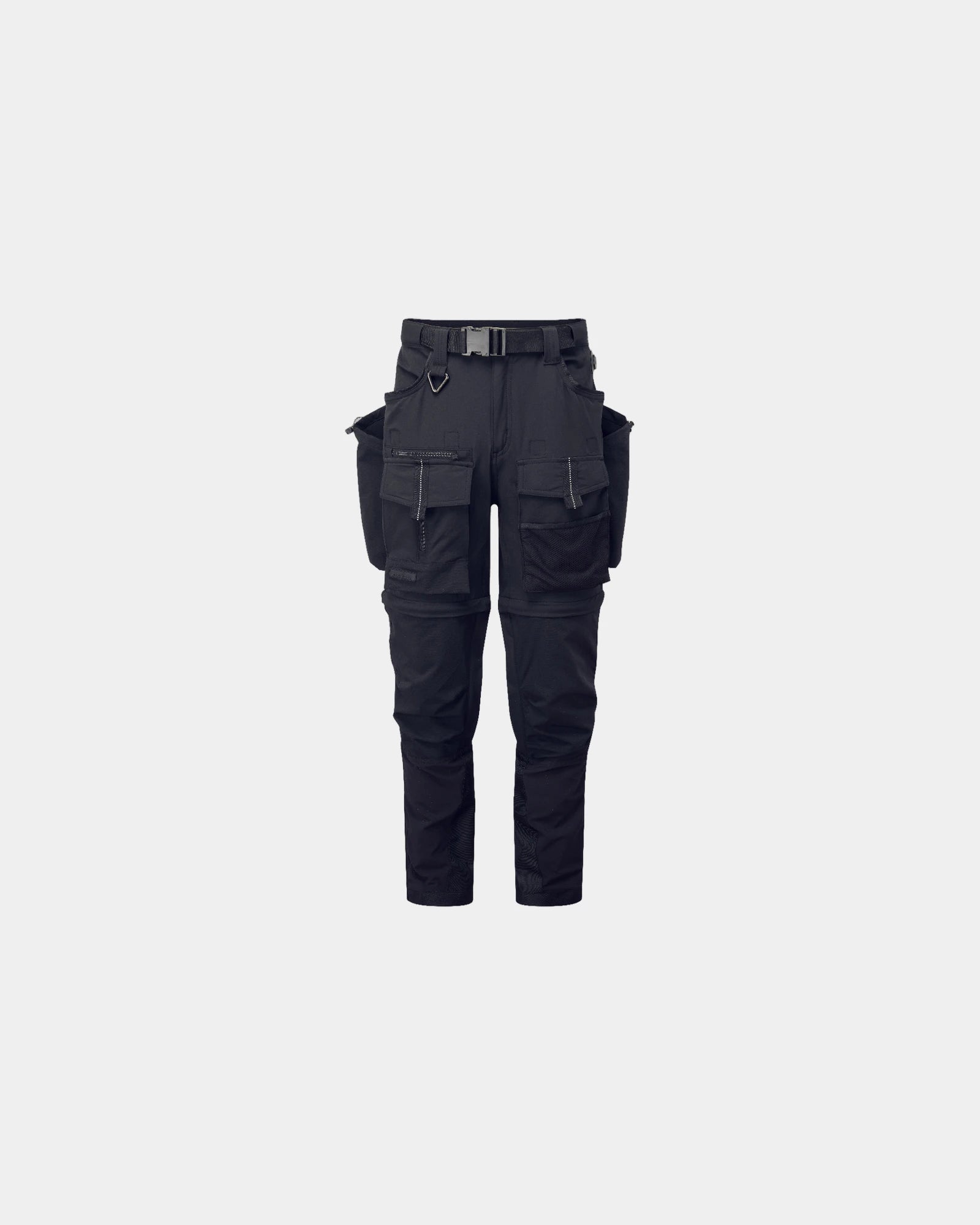 Modulaire werkbroek 3-in-1 stretch om te personaliseren - Zwart-Hemelsblauw