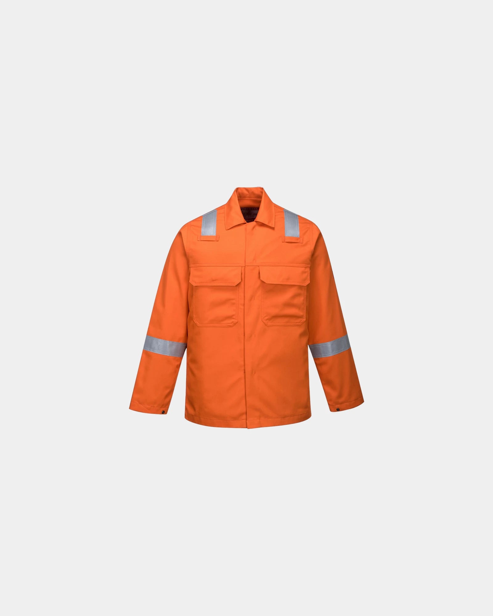 Vlamvertragend werkjack Iona om te personaliseren - Oranje