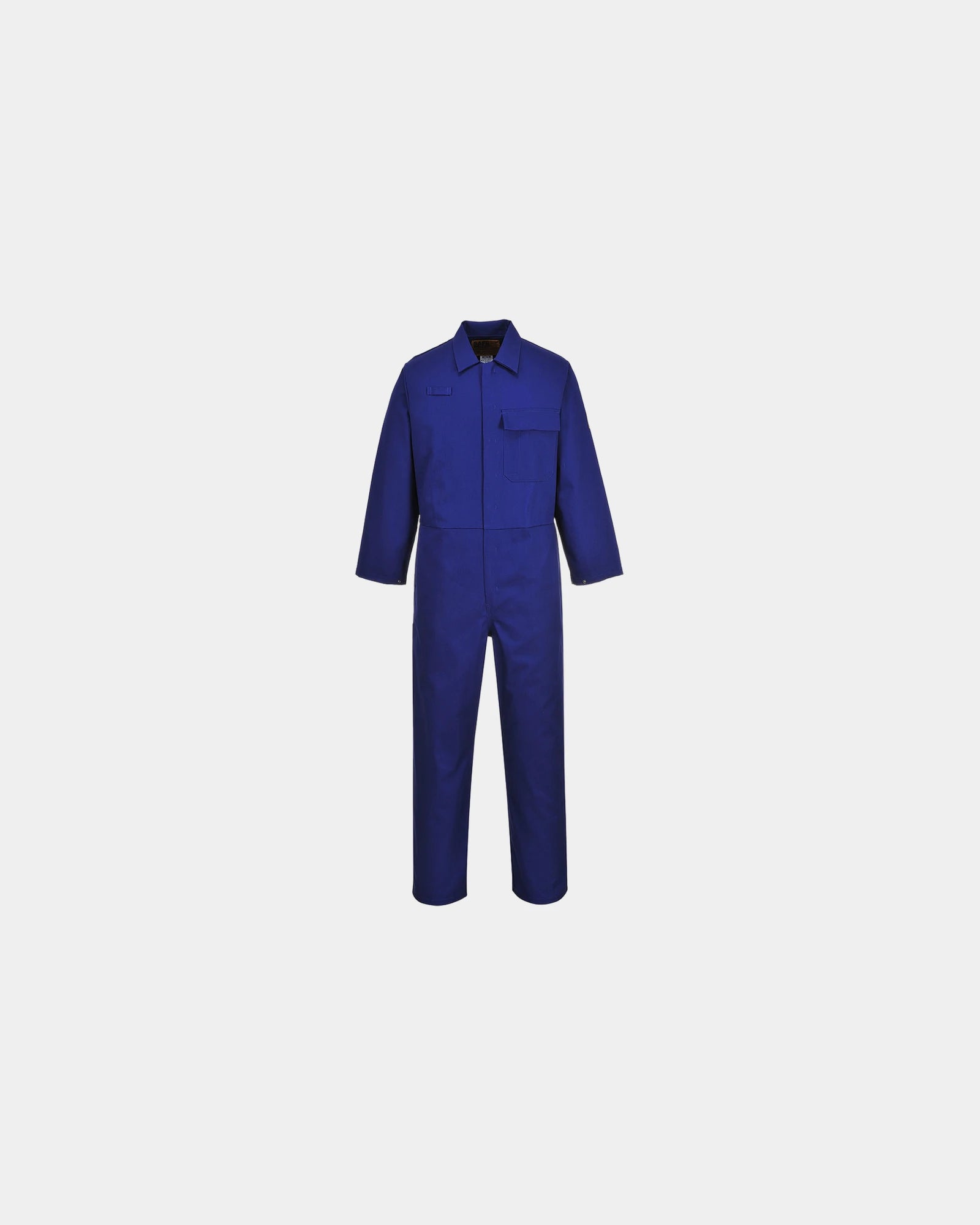 Lasoverall katoen FR-finish 330g/m² om te personaliseren - Donkerblauw