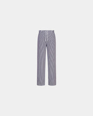 Kookbroek katoen 190 g/m² Bromley om te personaliseren - Schaakbord Blauw-Wit