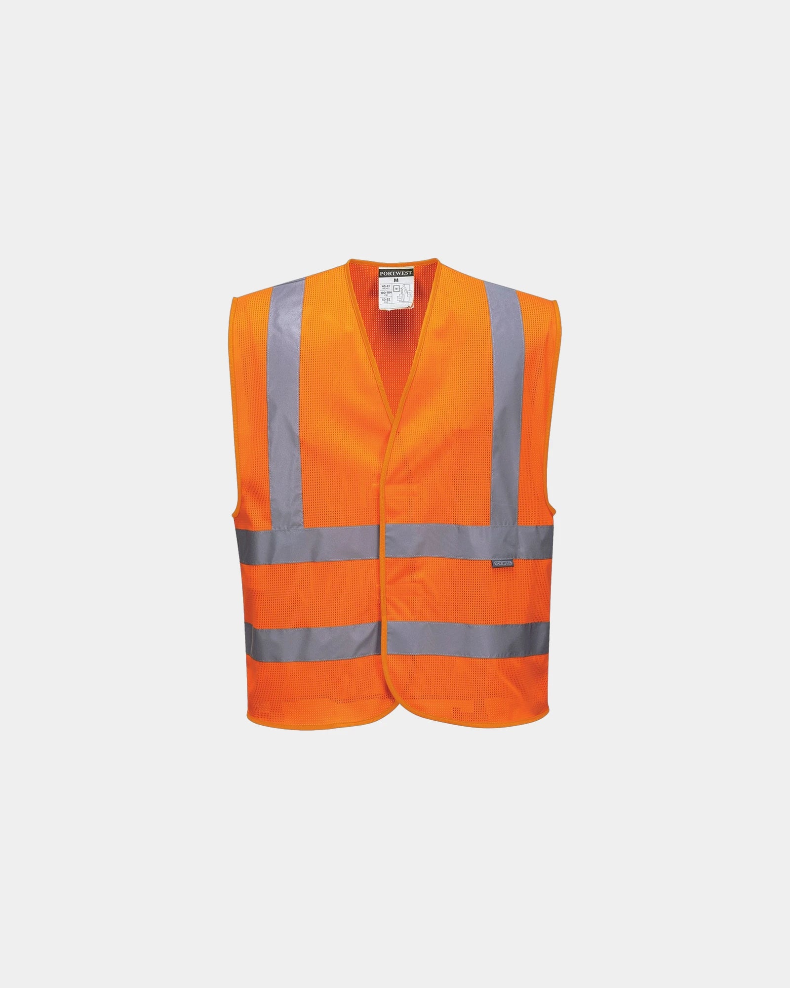 Hi-vis gilet mesh om te personaliseren - Oranje