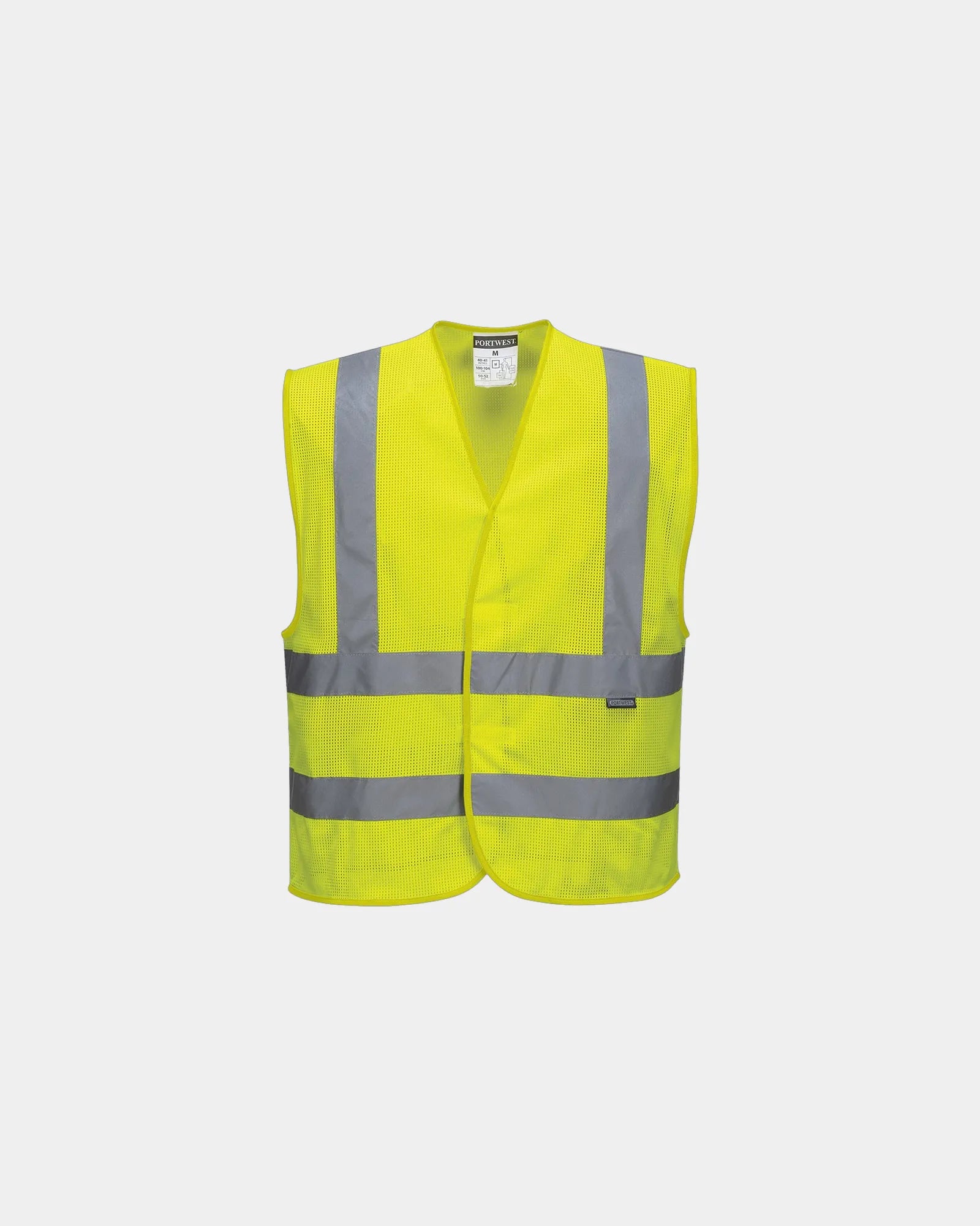 Hi-vis gilet mesh om te personaliseren - Geel