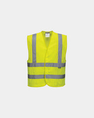 Hi-vis gilet mesh om te personaliseren - Geel
