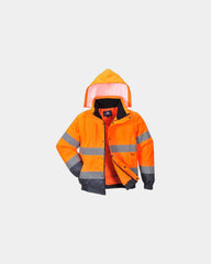 Jack 2-in-1 waterdicht met afneembare om te personaliseren - Oranje