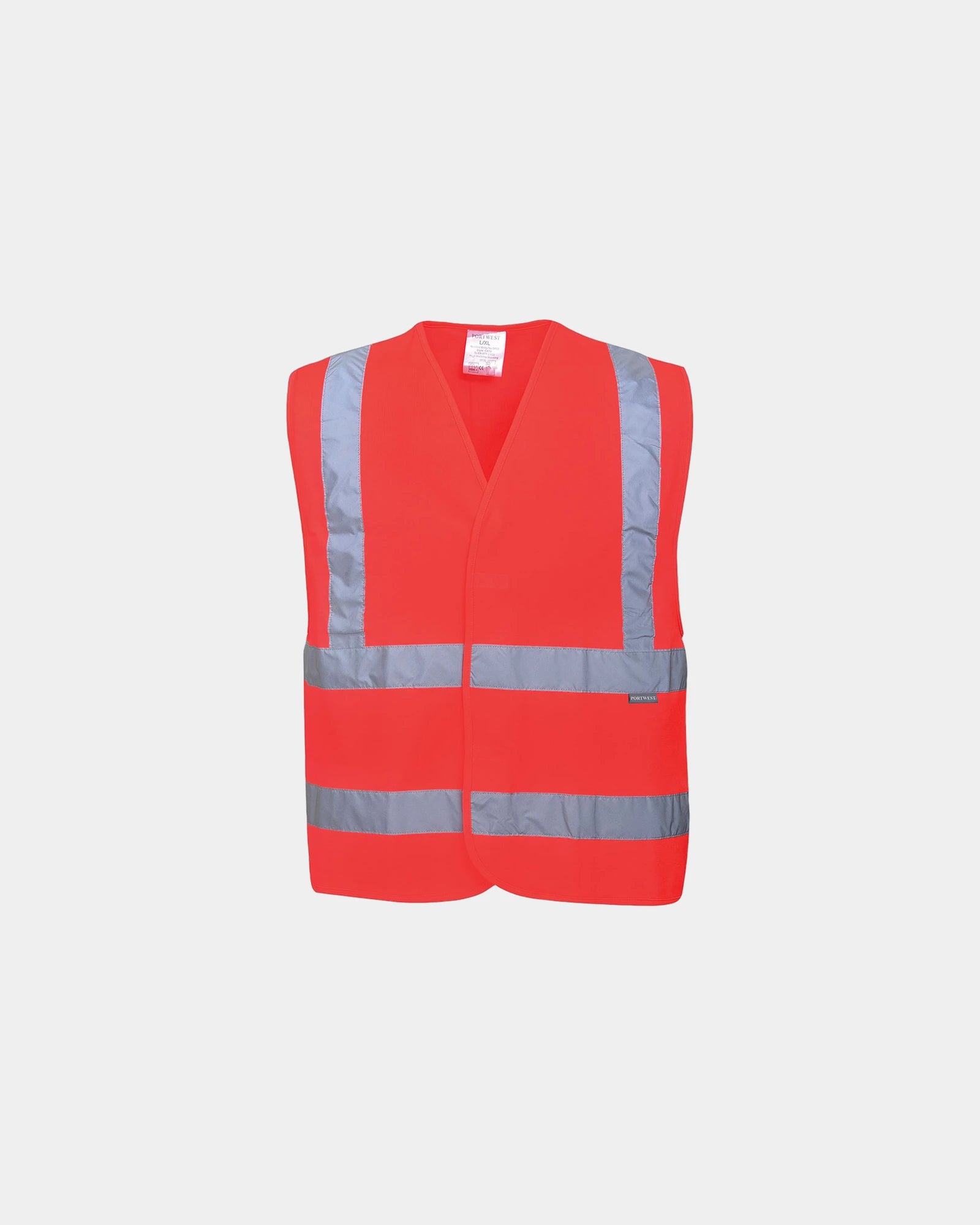 Hesje hi-vis met schouderbanden om te personaliseren - Donkerblauw