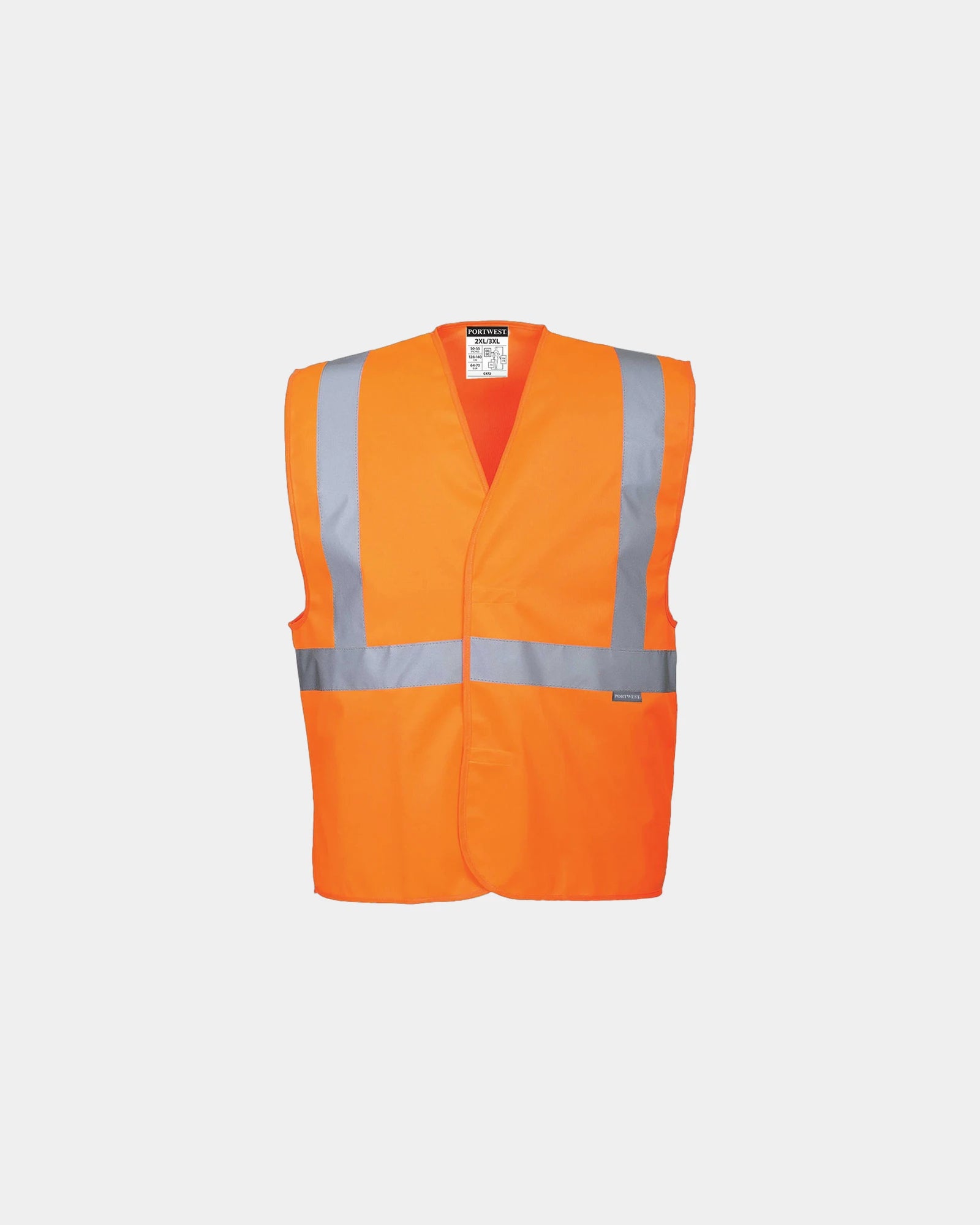 Hi-Vis veiligheidsvest om te personaliseren - Oranje