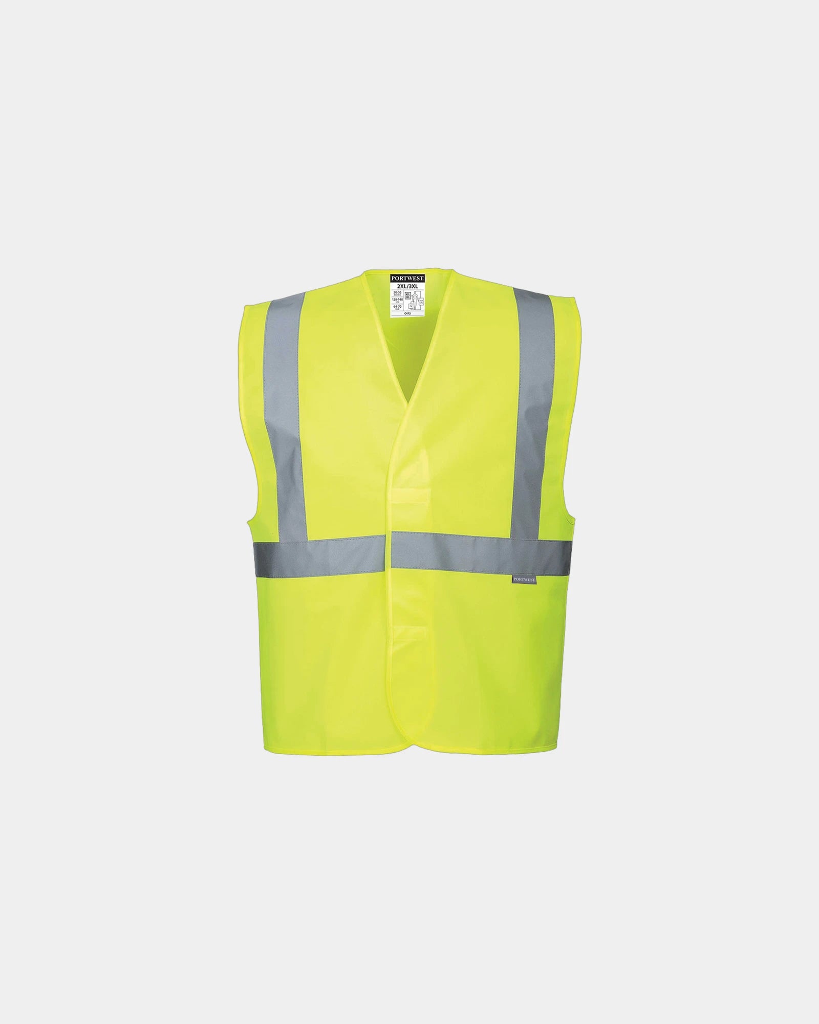 Hi-Vis veiligheidsvest om te personaliseren - Geel