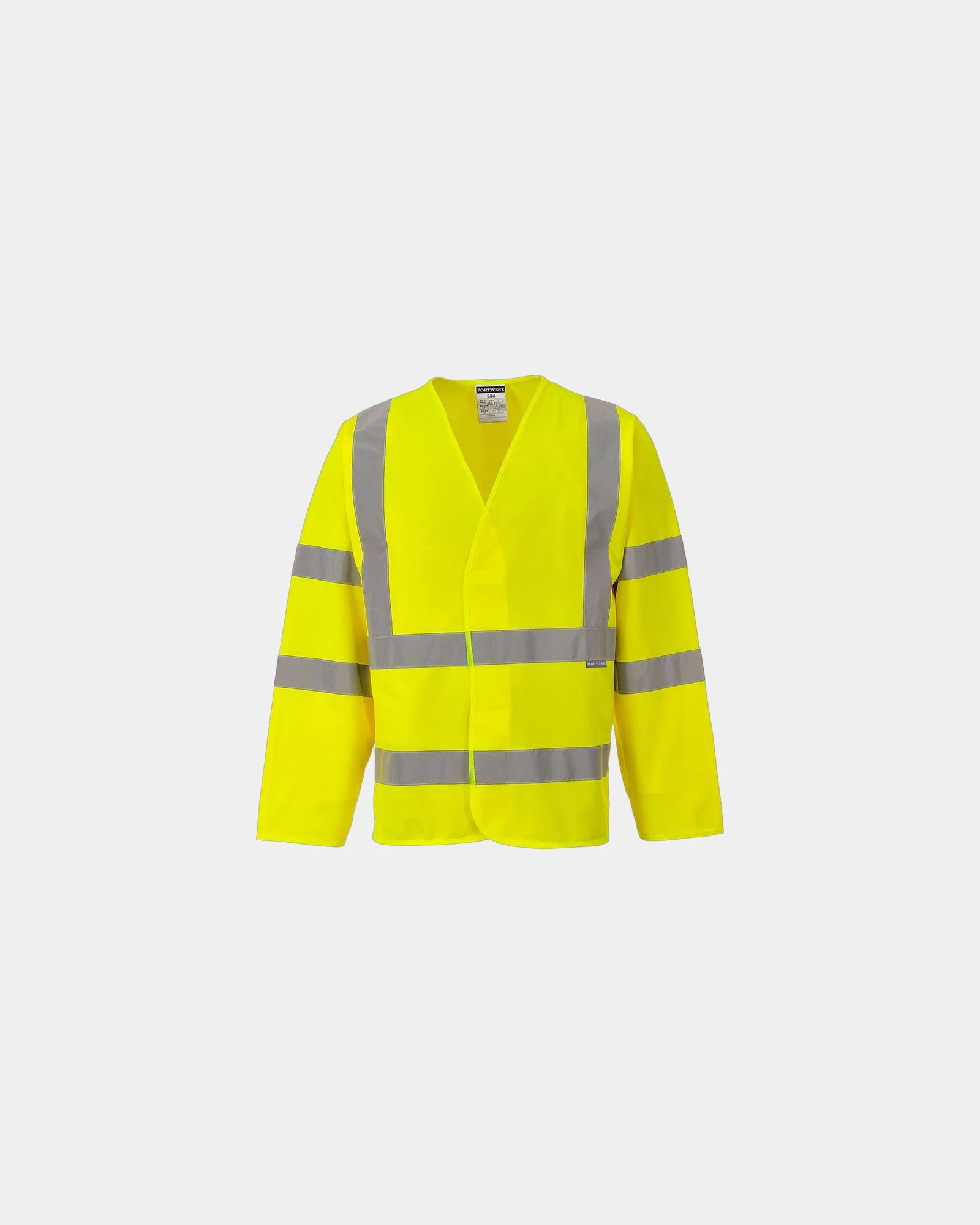 Veiligheidsvest Hi-Vis polyester om te personaliseren - Geel