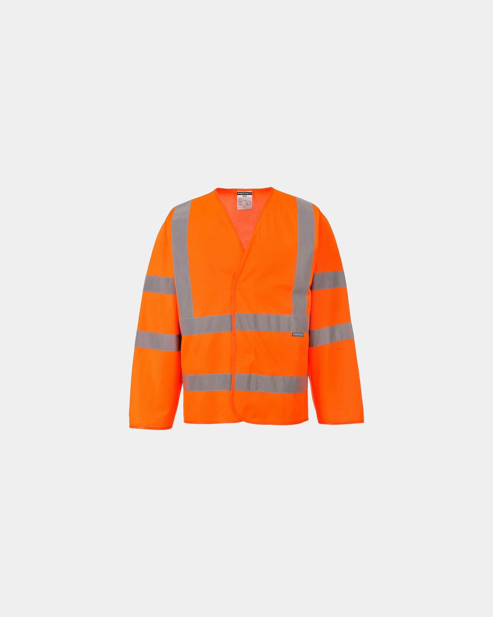 Veiligheidsvest Hi-Vis polyester om te personaliseren - Oranje