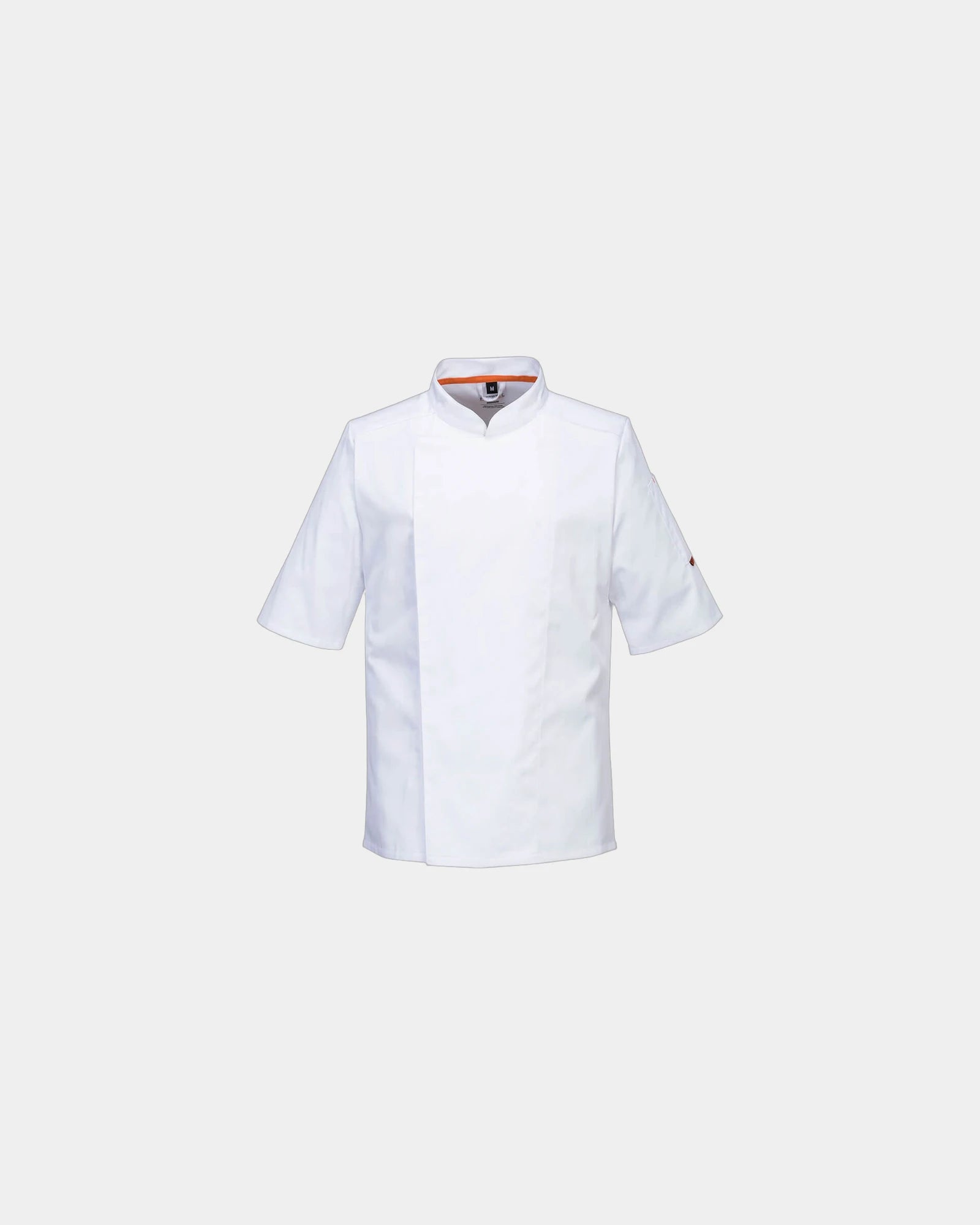 Kokjas stretch mesh ademend om te personaliseren - Wit