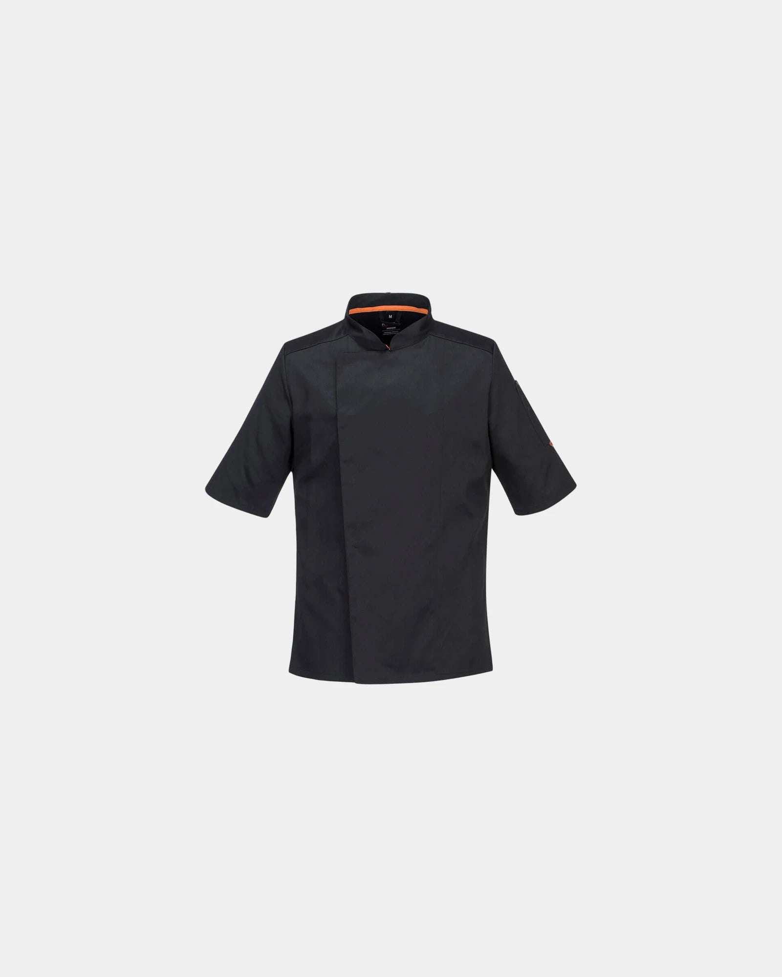 Kokjas stretch mesh ademend om te personaliseren - Zwart-Hemelsblauw