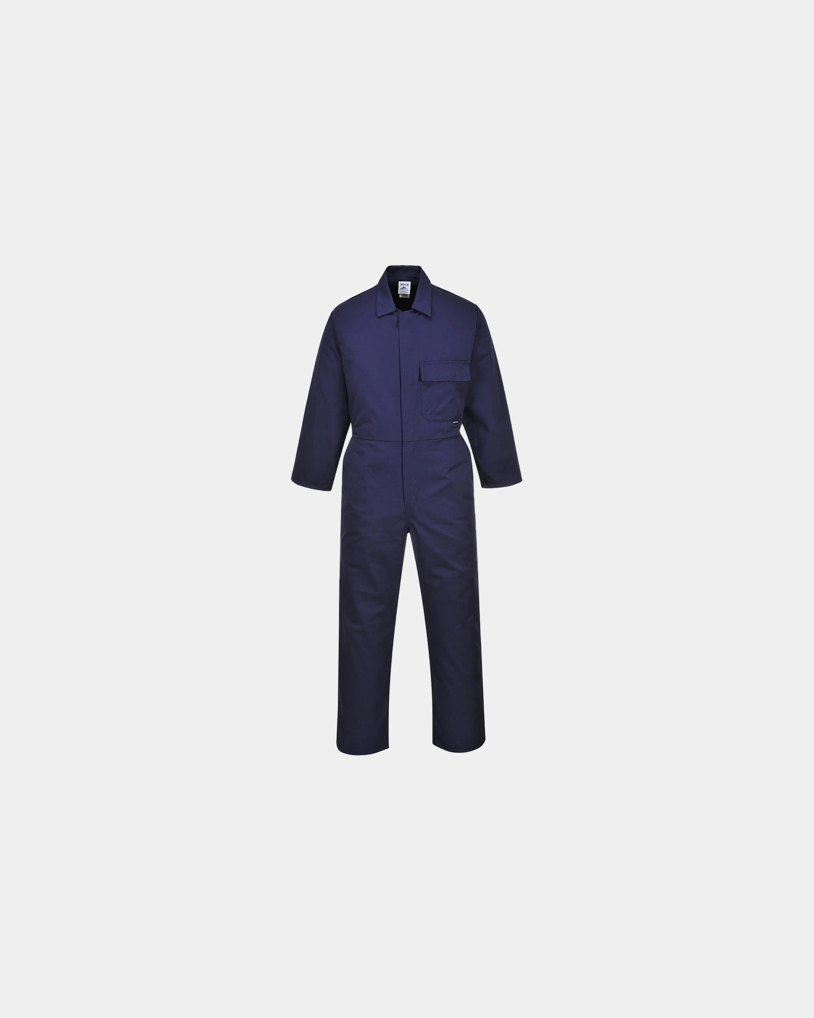 Overall polycotton 245 g/m² om te personaliseren - Marineblauw