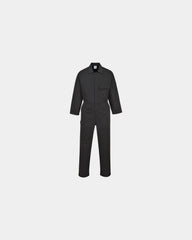 Overall polycotton 245 g/m² om te personaliseren - Zwart-Hemelsblauw