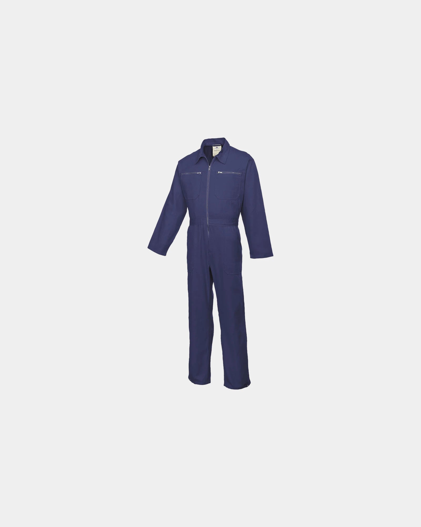 Overall katoen 260 g/m² dubbele om te personaliseren - Marineblauw