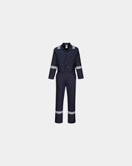 Overall katoen 190 g/m² reflecterend om te personaliseren - Marineblauw