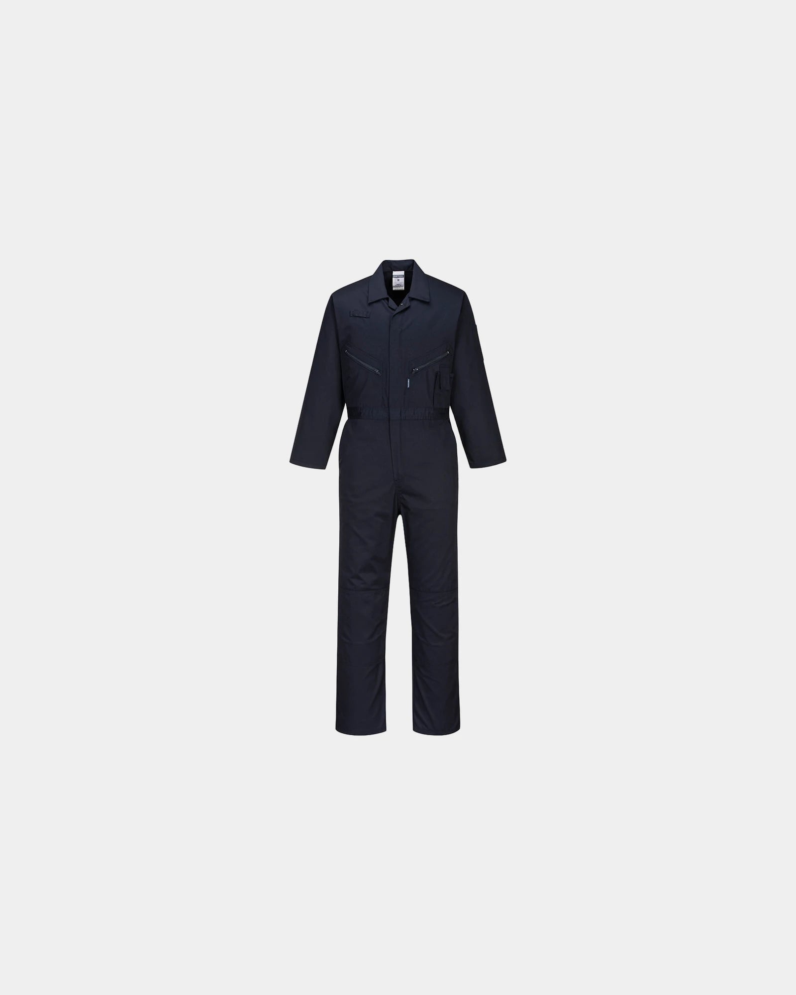 Overall met kniezakken polycotton om te personaliseren - Nachtblauw