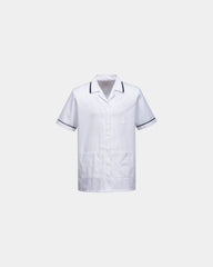 Medische tuniek polycotton Kingsmill om te personaliseren - Wit