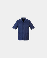 Medische tuniek polycotton Kingsmill om te personaliseren - Marineblauw