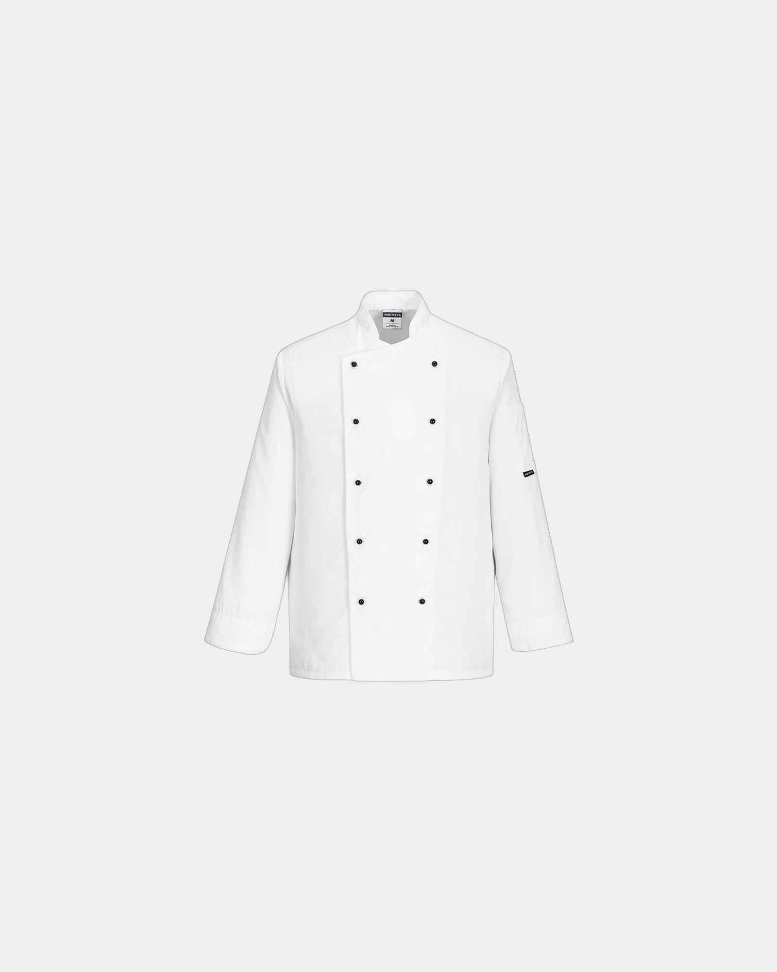 Kookjas polycotton unisex Somerset om te personaliseren - Wit