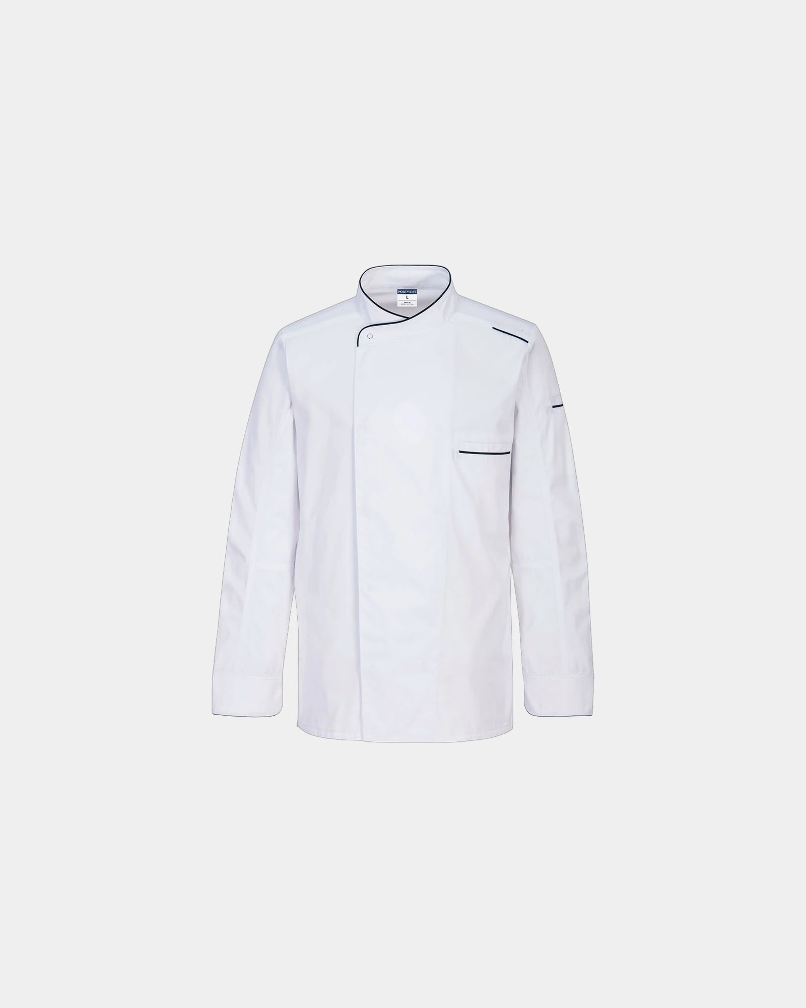 Chef jasje 100% katoen om te personaliseren - Wit