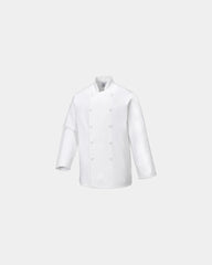 Kokjas 100% katoen Sussex om te personaliseren - Wit