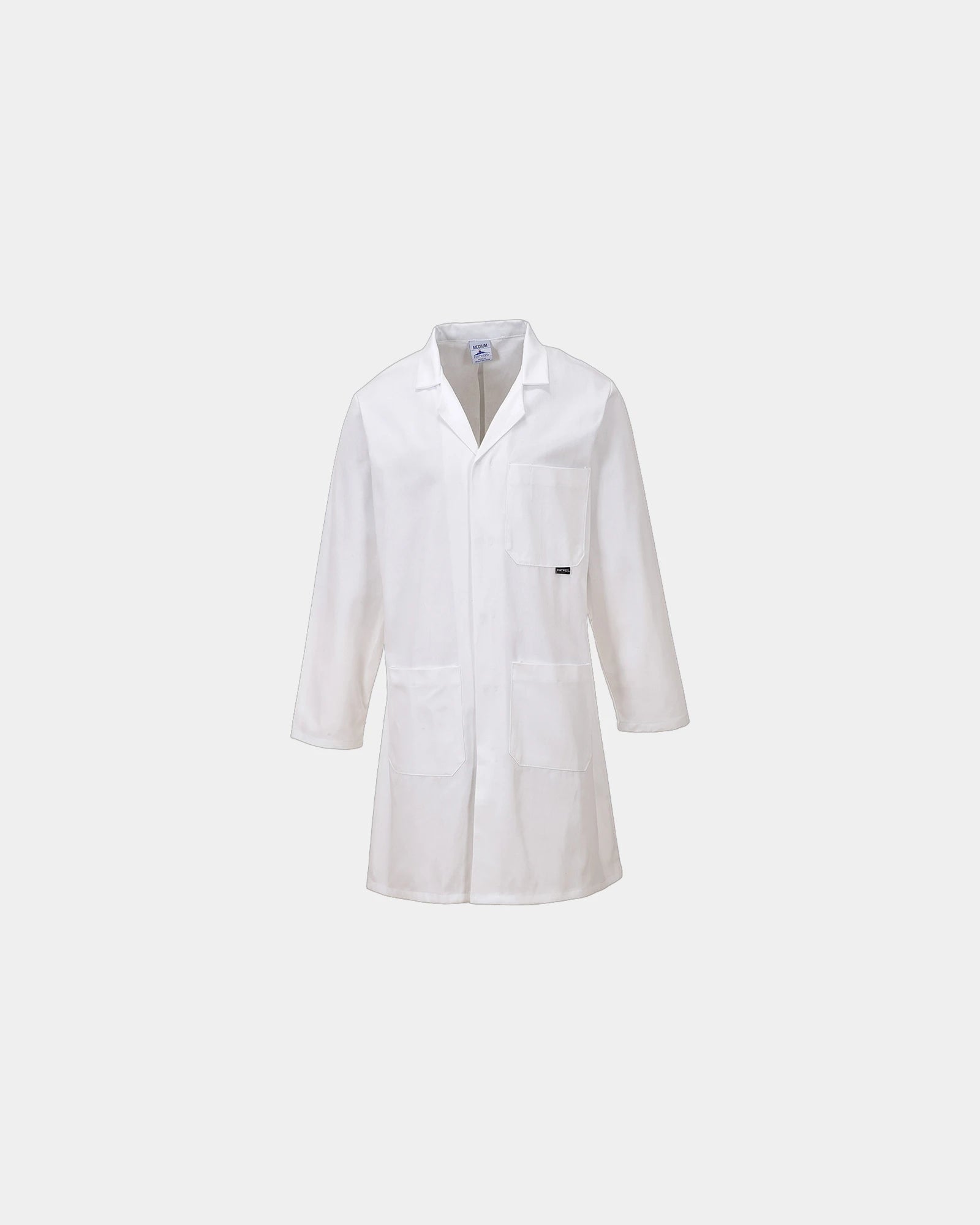 Werkjas 100% katoen 305 g/m² om te personaliseren - Wit