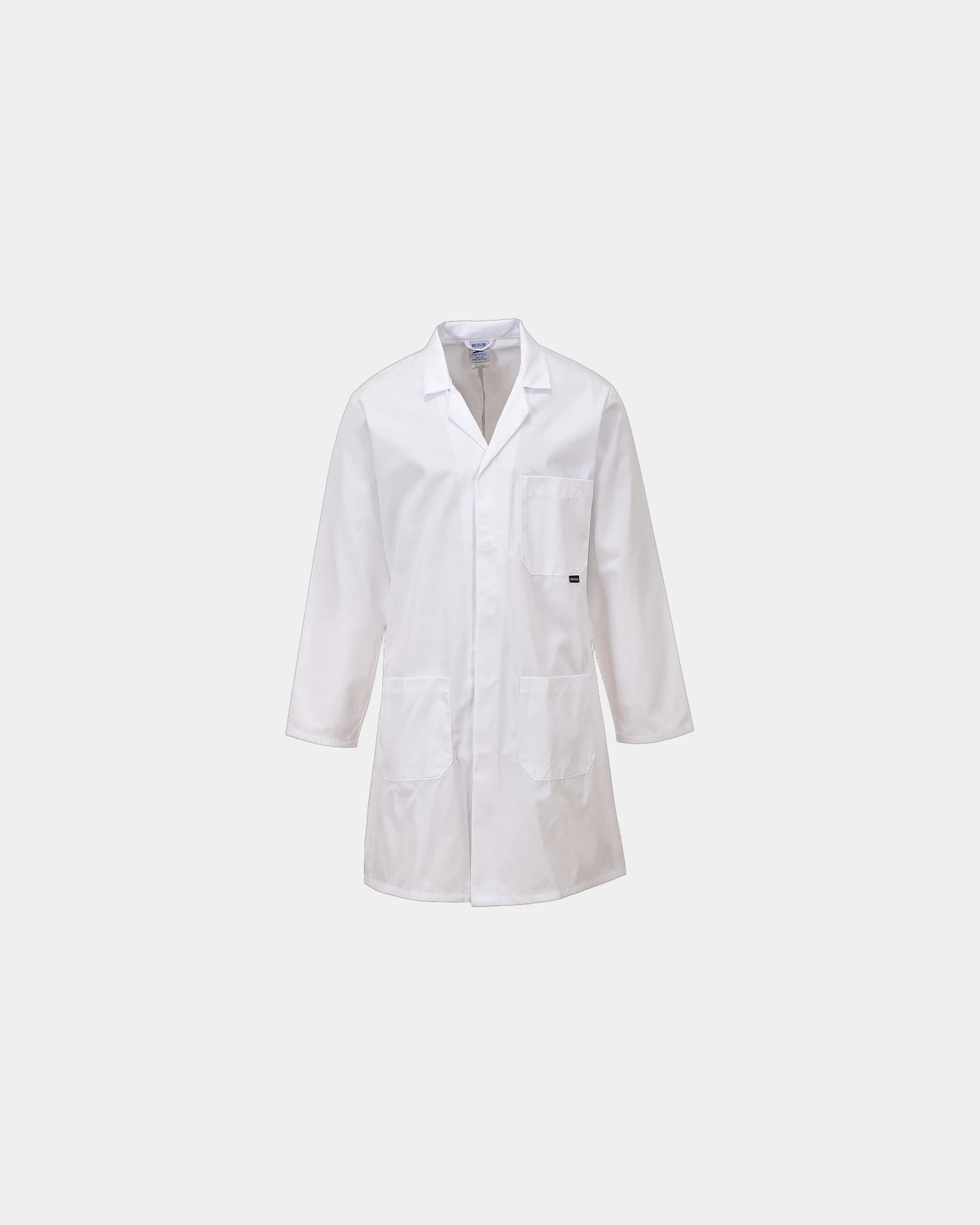 Werkjas 100% katoen 305 g/m² om te personaliseren - Wit