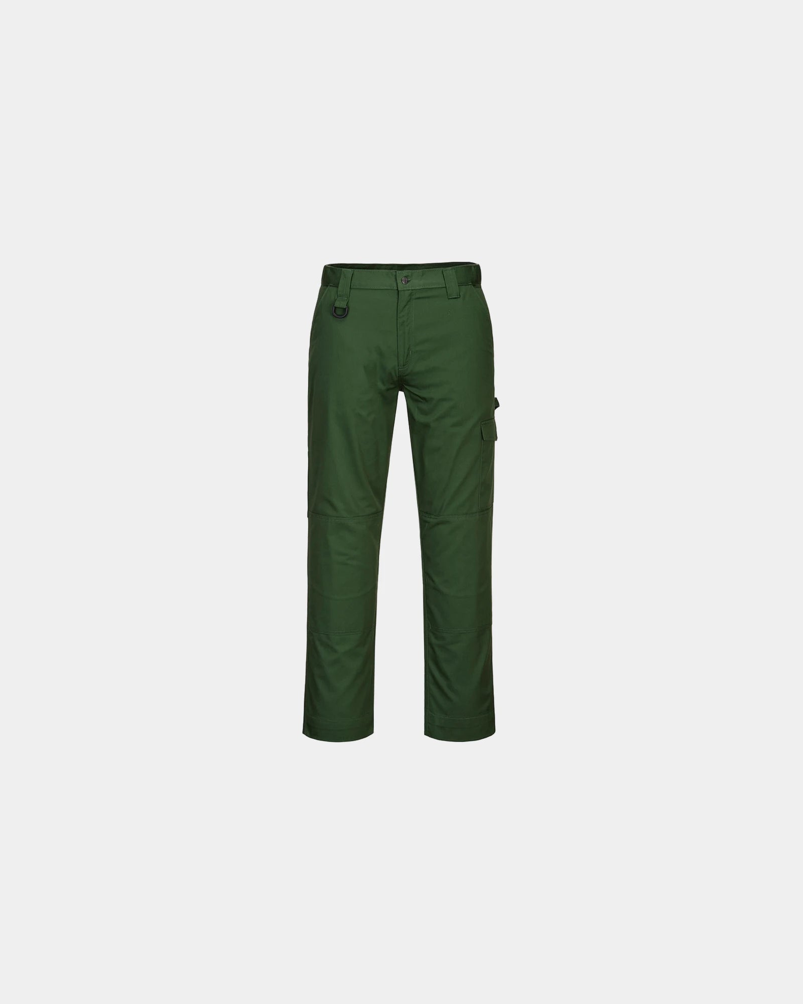 Werkbroek polyester katoen 245g/m² om te personaliseren - Donkergroen
